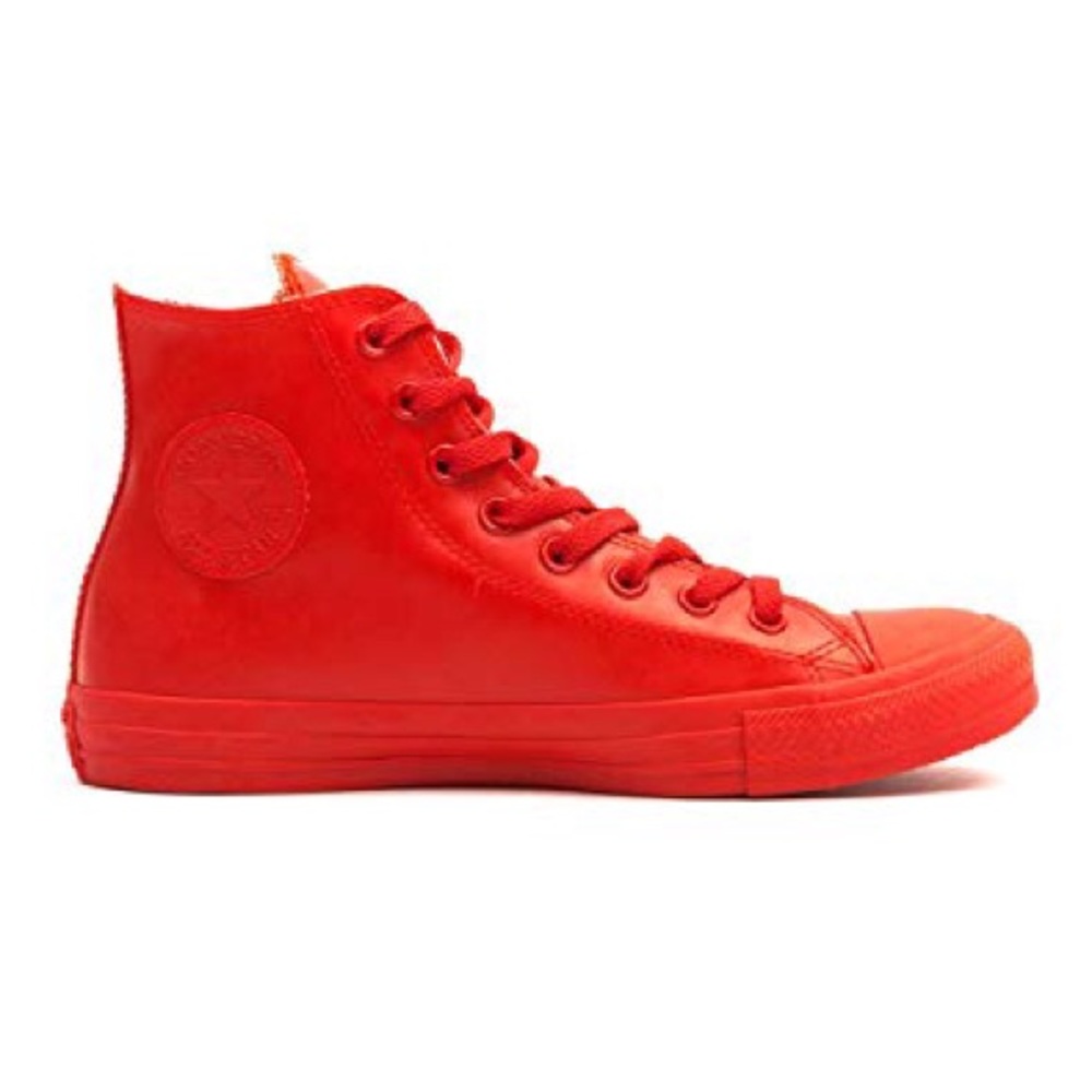 CONVERSE CHUCK TAYLOR ALL STAR RED RUBBER SHOES